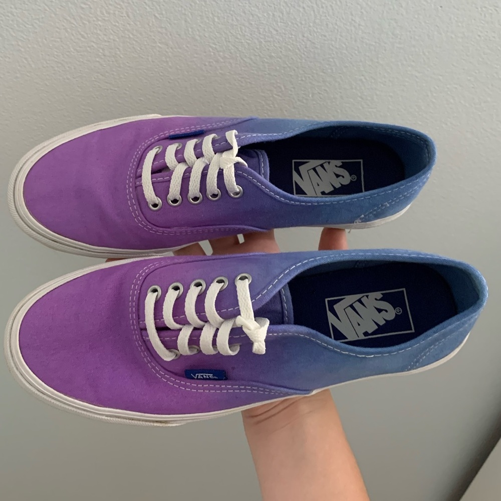 Vans Authentic Purple Ombré Shoes